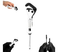 Akayoo Micro Stubby Wrench,The Micro Stubby, Micro Stubby Self Adjusting Wrench, Micro Stubby Pipe Vise Wrench,Portable Multifunctional Wrench, 2 In 1 Wrench Tool for Tight Spaces