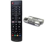 AKB75095307 Remote for LG TV 32LJ550B 55LJ5500 55UJ6050 43UJ6200 43UJ6500 43UJ6560 49UJ6500 49UJ6560 55UJ6520 55UJ6540 55UJ6580 60UJ6540 with GP Alkaline 2pcs Battery