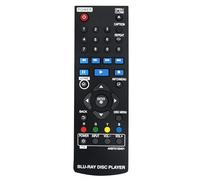 AKB75135401 Replaced Remote fit for LG 4K Blu-ray Disc Player UBK80 UP870 UP875 BP255 BP350 BP255-N BP350-N BP340 BPM25 BP135 BP145 BP145N BP155 BP155N BP165 BP165N BP240 BP240N BP250 BP255N BP300