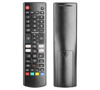 AKB76040301 Remote Control Compatible With LG Full HD TV 32LQ63006LA 32LQ630B6LA LQ63006 LQ63 32LQ631C0ZA 27TQ625S 28LQ515S 28TO515S-WZ Replacement Controller With NETFLIX PrimeVideo Buttons