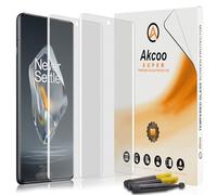 Akcoo Protective Glass for OnePlus 12R - Pack of 2, Matt Screen Protector, Anti-Fingerprint, Anti-Glare, Scratch-Resistant, Invisible All-Round Protection, Sensitive Touch