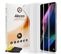 Akcoo Screen Protector for Find X3 Pro,Tempered Glass (UV Set), Edge to Edge Full Coverage,Scratch Repair,Sensitive Touch,Anti Shatter for OPPO Find X3 Pro - 3 Pack