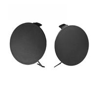akddaf 1 Pair Front Bumper Tow Hook Eye Cover Cap,Fit For Toyota, RAV4 2013-2015 53286-0R060 53285-0R060 Black Left Right Rear Recovery Hook Cover