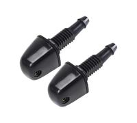 akddaf 2Pcs Rear Windshield Wiper Washer Nozzle,Fit For CRV 2002-2011 Sprayer Jet Black windshield washer nozzles phontiac