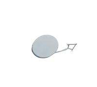 akddaf Bumper Tow Hook Cover,Fit For Skoda, Rapid 2013-2017 Car Front Cap Rear Recovery Hook Cover