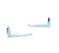 akddaf Car Rear Bumper Fog Light Lamp Cover Trim, Fit For Toyota, Raize 2020-2021 Chrome Tail Foglight Bezel Trims Exterior Accessories auto rear headlight eyelid(Foglight Trim)