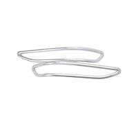 akddaf Car Rear Fog Light Lamp Cover Trim, Fit For Chevrolet, Holden Equinox 2018-2021 Chrome Tail Foglight Bezel Trims Accessories auto rear headlight eyelid