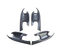 akddaf Car Side Door Handle Bowl Cover Trim,Fit for Hyundai, Tucson NX4 2021-2024 Carbon Fiber Overlay Accessories Exterior Cup Door Handle Bowl Caps(Carbon Fiber Color)