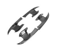 akddaf Car Side Door Handle Bowl Cover Trim,Fit for Toyota, Corolla Sedan 2019-2023 Carbon Fiber Exterior Accessories Cup Door Handle Bowl Caps(Carbon Fiber Color)