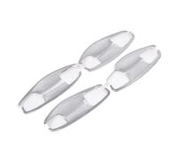 akddaf Car Side Door Handle Bowl Cup Cover Trim,Fit for Hyundai, Santa Fe Ix45 2013-2015 Chrome Molding Overlay Exterior Accessories Door Handle Bowl Caps