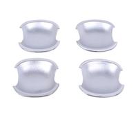 akddaf Car Side Door Handle Bowl Cup Cover Trim,Fit for Hyundai, Tucson 2004-2009 Chrome Molding Overlay Accessories Door Handle Bowl Caps