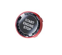 akddaf Car START Button,Fit For E60 E71 E83 E84 E90 1 3 5 Series X1 X3 X5 Z4 vehicle Ignition button cover sticker(RED)