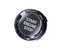 akddaf Car START Button,Fit For E60 E71 E83 E84 E90 1 3 5 Series X1 X3 X5 Z4 vehicle Ignition button cover sticker(Black)