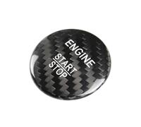 akddaf Car Start Stop Button Cover,Fit For A B C E GLE GLC CLA Class vehicle Ignition button cover sticker(Black)