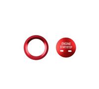 akddaf Car Start Stop Button,Fit For Chevrolet, Holden, Equinox vehicle Ignition button cover sticker(Red)