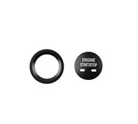 akddaf Car Start Stop Button,Fit For Chevrolet, Holden, Equinox vehicle Ignition button cover sticker(Black)