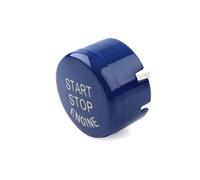 akddaf Car Start Stop Switch Button,Fit for F Classis Car X1 X3 X4 X5 X6 1 2 3 4 5 6 7 Series vehicle Ignition button cover sticker(Blue)