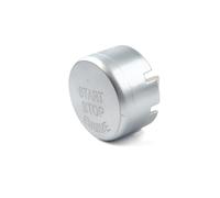 akddaf Car Start Stop Switch Button,Fit for F Classis Car X1 X3 X4 X5 X6 1 2 3 4 5 6 7 Series vehicle Ignition button cover sticker(Silver)