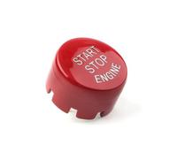 akddaf Car Start Stop Switch Button,Fit for F Classis Car X1 X3 X4 X5 X6 1 2 3 4 5 6 7 Series vehicle Ignition button cover sticker(Red)