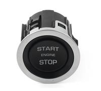 akddaf Car Start Stop Switch Push Button,Fit For Jaguar, XJ 2010-2013 vehicle Ignition button cover sticker