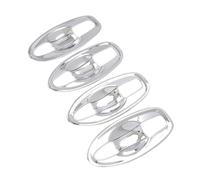akddaf ,Fit for Nissan, Rogue X-Trail 2014-2020 Chrome Side Door Handle Bowl Cover Cup Trims Car Accessories Door Handle Bowl Caps