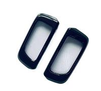 akddaf Front Door Interior Handle Cover Grab Bowl Trim,Fit for Daihatsu, ATRAI HIJET Cargo 2021-2022 Car Accessories ABS Door Handle Bowl Caps(Carbon Fiber Style)