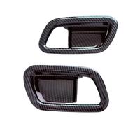 akddaf Front Inner Door Handle Cover Trim,Fit for Freed, 2024-2025 Car Accessories ABS Insert Bezel Frame Garnish Catch Bowl Door Handle Bowl Caps(Carbon Fiber Style)