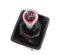 akddaf Gear Shift Knob Boot,Fit For VW/Passat B6 2005-2010 5 6 Speed MT Lever Change Stick With Gaiter Cover shift knob handle