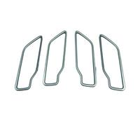 akddaf Inner Door Handle Cover Catch Bowl Trim,Fit for Toyata, Prius XW60 2022-2024 Carz Accessories ABS Insert Bezel Frame Garnish Door Handle Bowl Caps(Silver)
