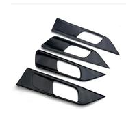 akddaf Inner Door Handle Cover Catch Bowl Trim,Fit for Wr-v, Wrv Dg5 2024-2025 Car Accessories ABS Insert Bezel Frame Garnish Door Handle Bowl Caps(Piano Black)