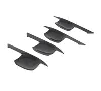 akddaf Side Door Handle Bowl Cover Trim,Fit for Hyundai, Tucson 2015-2020 Carbon Fiber Car Exterior Accessories Cup Door Handle Bowl Caps(Carbon Fiber Color)