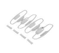 akddaf Side Door Handle Bowl Cover Trim,Fit for KIA, Sportage 2017-2020 Chrome Car Door Handles Cup Overlay Exterior Accessories Door Handle Bowl Caps