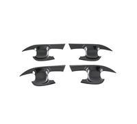 akddaf Side Door Handle Bowl Cover Trim,Fit for Toyota, Bz4x 2021-2024 Carbon Car Accessories Exterior Door Handles Cup Overlay Door Handle Bowl Caps