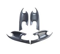 akddaf Side Door Handle Bowl Cup Cover Trim,Fit for Hyundai, Tucson NX4 2021-2024 Carbon Fiber Cap Car Accessories Door Handle Bowl Caps(ABS Carbon Fiber)