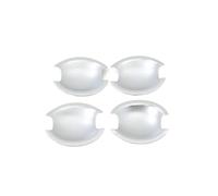 akddaf Side Door Handle Bowl Cup Cover Trim,Fit for Mitsubishi, Lancer Lancer X Lancer Evo 2010-2013 ABS Chrome Accessories Door Handle Bowl Caps