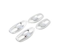 akddaf Side Door Handle Bowl Cup Cover Trim,Fit for Renault, Kadjar 2016-2023 Chrome Car Exterior Accessories Door Handle Bowl Caps