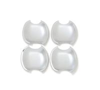 akddaf Side Door Handle Bowl Cup Cover Trim,Fit for Toyota, Corolla 2008-2013 Chrome Sticker Exterior Accessories Door Handle Bowl Caps