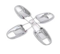 akddaf Side Door Handle Bowl Cup Cover Trim,Fit for Toyota, Land Cruiser J200 LC200 FJ200 2008-2011 ABS Chrome Car Accessories Door Handle Bowl Caps