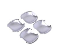 akddaf Side Door Handle Cup Bowls Cover Trim,Fit for KIA, Rio K2 2011 2012 Chrome Car Styling Sticker Decoration Exterior Accessories Door Handle Bowl Caps