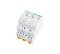 AKDDNZX 1 pcs 2P 25A 220V/230V 50/60HZ Din rail Household ac Modular contactor 2NO(2P 25A 1NO 1NC)
