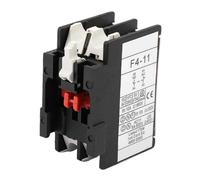 AKDDNZX 10A AC Contactor Auxiliary Contact 1NO/1N 2 PCS 2 Pieces Accessories Block CJX2 AC Contactor F4-11 Fits LADN11
