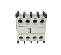 AKDDNZX 1pcs AC Contactor Auxiliary Contact Block F4-04 4NC F4-40 4NO F4-22 2NO+2NC F4-31 3NO +1NC F4-13 auxiliary contact LA1-DN(F4-22 2NO 2NC)