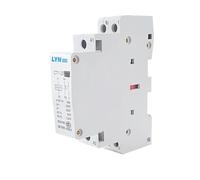 AKDDNZX 1PCS CT1-25 2P 25A 220V/230V 50/60HZ Din rail Household ac Modular Single phase AC contactor 2NO 2NC or 1NO 1NC(2NO,16A)