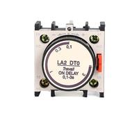 AKDDNZX 1PCS LA3DR0 LA3DR2 LA3DR4 LA2DT0 LA2DT2 LA2DT4 Air Power On/Off Delay Contact 1NO+1NC For CJX2 Series AC Contactor(LA2 DT0)