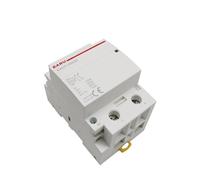 AKDDNZX 2P 100A AC 110V 220V 50/60Hz Din Rail Household AC Modular Contactor Switch Controller 2NO 2NC 1NO1NC(AC 110V,100A_1NO 1NC)