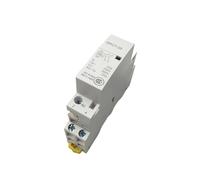 AKDDNZX 2P 16A 25A 1NC 1NO 220V 230V 50/60HZ Din Rail Household Ac Contactor One Normal Open One Normal Close(25A)