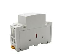 AKDDNZX 2P 32-63A AC 110V 220V 50/60Hz Din Rail Household AC Modular Contactor Switch Controller 2NO 2NC 1NO 1NC(63A,2NC_24V)