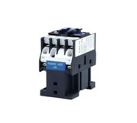 AKDDNZX 3 Phase Motor Magnetic Contactor Relay 12A 3P 3 Pole 1NO AC 24V 110V 220 Volts 380V Coil CJX2-1210 35mm Din Rail Mounting(AC36V)