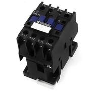 AKDDNZX 35mm DIN Rail Mounted 220V Coil Voltage 25A Load AC Contactor LC1-D1210 M7