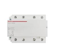 AKDDNZX 4P 100A AC 220V 230V 50/60Hz Din Rail Household AC Modular Contactor Switch Controller 4NO/4NC/2NO2NC(3NO1NC_24V)